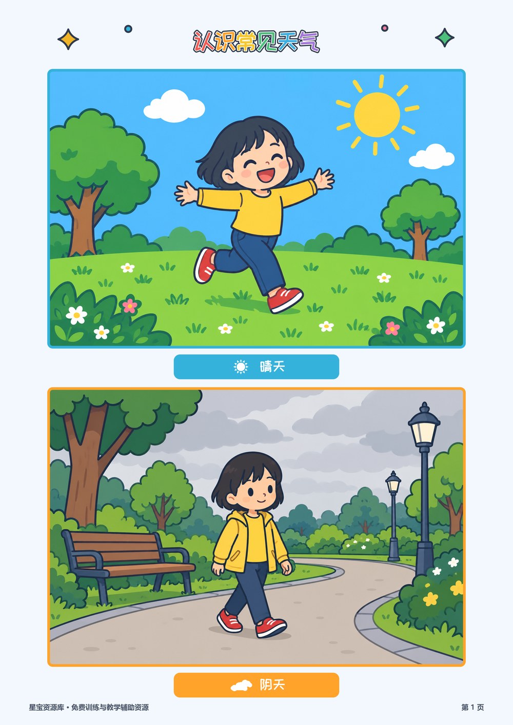 认识常见天气封面