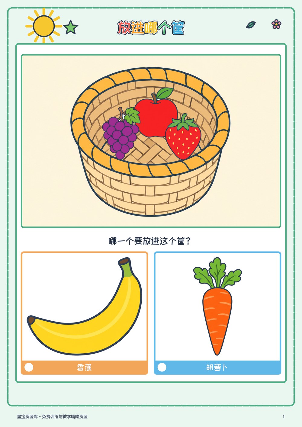 放进哪个筐封面